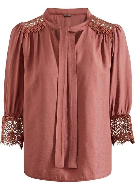 Tunique-blouse Avec Dentelle 1 Tunique-blouse Avec Dentelle