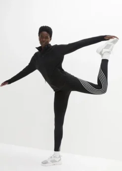 Legging Thermo Avec Détails Réfléchissants, Longueur Cheville -Mode Femme 23145900 URiePLCV