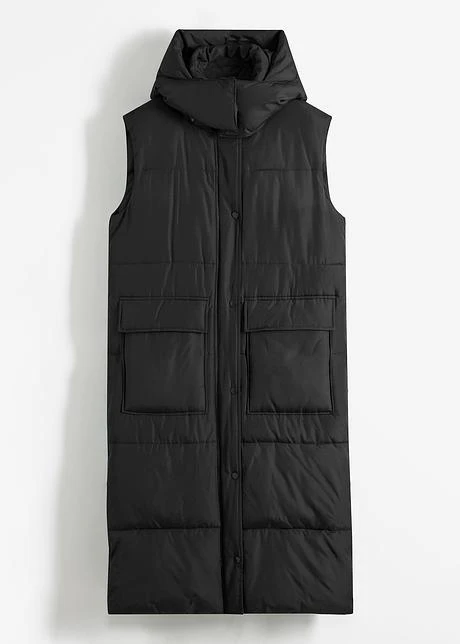Veste Sans Manches Matelassée En Polyester Recyclé Avec Capuche Amovible 9 Veste Sans Manches Matelassée En Polyester Recyclé Avec Capuche Amovible – Image 9