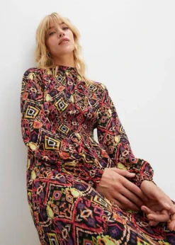 Rainbow Robe Midi à Imprimé -Mode Femme 23147699 85idllyw