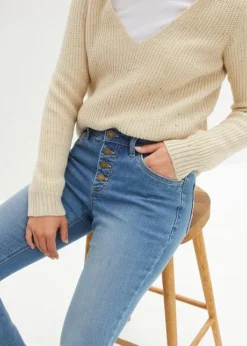 Jean Extensible, Flared 11 Jean Extensible, Flared -Mode Femme 23151403 7CAOvht0