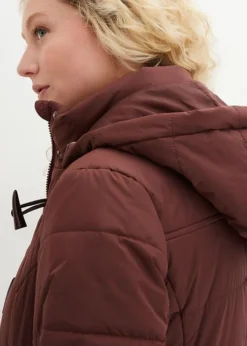 Veste à Capuche Avec Boutons Brandebourg -Mode Femme 23151603 3eJOOl8D