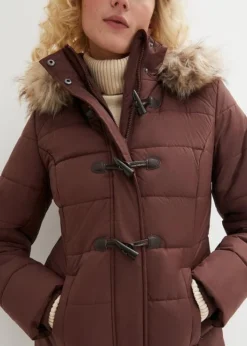 Veste à Capuche Avec Boutons Brandebourg -Mode Femme 23151604 njoHqD3u