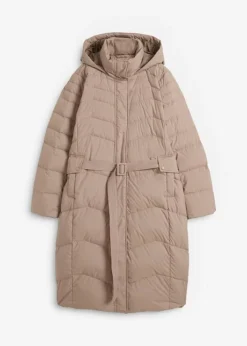 PREMIUM Manteau En Duvet Avec Ceinture (Ens. 2 Pces.)