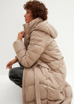 PREMIUM Manteau En Duvet Avec Ceinture (Ens. 2 Pces.) -Mode Femme 23152039 UW6kOc5V