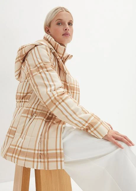 Veste Matelassée à Carreaux 2 Veste Matelassée à Carreaux – Image 2