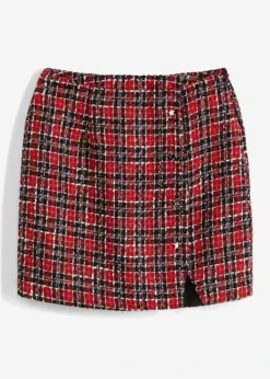 Rainbow Jupe En Tweed