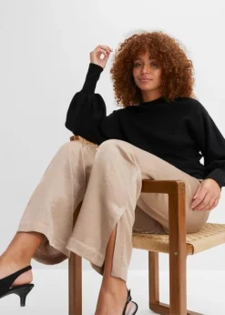 Pantalon Palazzo En Satin -Mode Femme 23158381 yamAdPXS