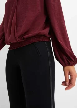 Blouse En Satin Style Portefeuille -Mode Femme 23158394 wdCLRweb