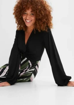 Robe Longue Avec Jupe Imprimée En Polyester Recyclé -Mode Femme 23158540 Z9NSBygj