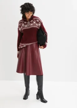 Jupe Coupe Trapèze -Mode Femme 23158983 6tM4Tltq