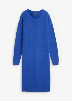 Robe Oversize En Maille Côtelée Avec Fentes Sur Les Côtés -Mode Femme 23160396 ldSztpna