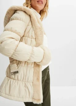 Rainbow Veste Matelassée Avec Col Synthétique -Mode Femme 23161750 hix7nG7N