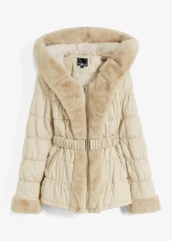 Rainbow Veste Matelassée Avec Col Synthétique