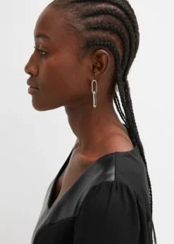 Blouse Avec Manches En Mousseline -Mode Femme 23162682 e7w5uxJW