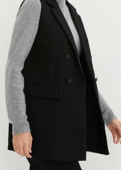 Gilet Sans Manches Long En Bouclé Brillant 11 Gilet Sans Manches Long En Bouclé Brillant -Mode Femme 23162936 GCzkBJO1