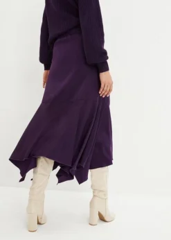 Jupe Asymétrique En Satin -Mode Femme 23162968 LzQMeYz8