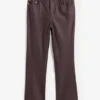 Pantalon Extensible Enduit Bootcut