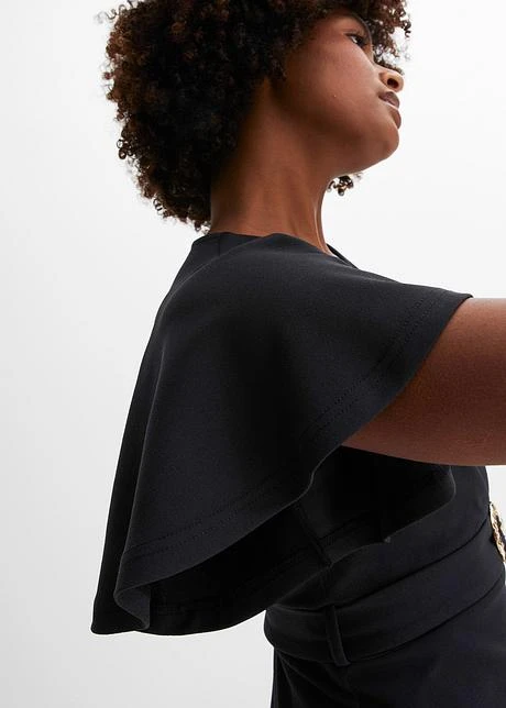 Robe En Jersey Avec Ceinture Et Boucle Dorée 6 Robe En Jersey Avec Ceinture Et Boucle Dorée – Image 6