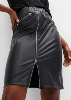 Jupe Zippée -Mode Femme 23168501 ZbhLx03Y