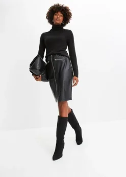 Jupe Zippée -Mode Femme 23168503 8fxAJluK