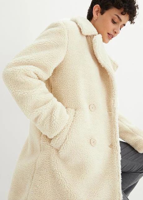 Manteau Blazer En Maille Peluche 6 Manteau Blazer En Maille Peluche – Image 6