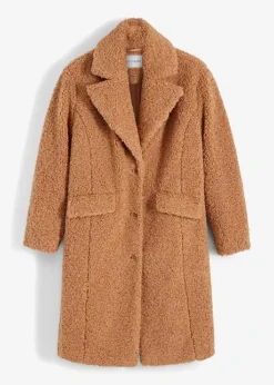 Manteau En Maille Bouclée