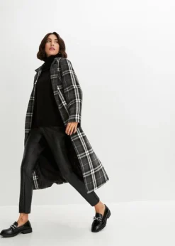Manteau à Carreaux -Mode Femme 23173670 MGPHDfCU