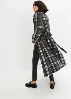 Manteau à Carreaux -Mode Femme 23173673 3zf7vIhs