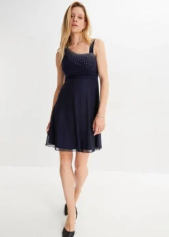 Robe Avec Application En Strass -Mode Femme 23177118 Y8M5DT0i