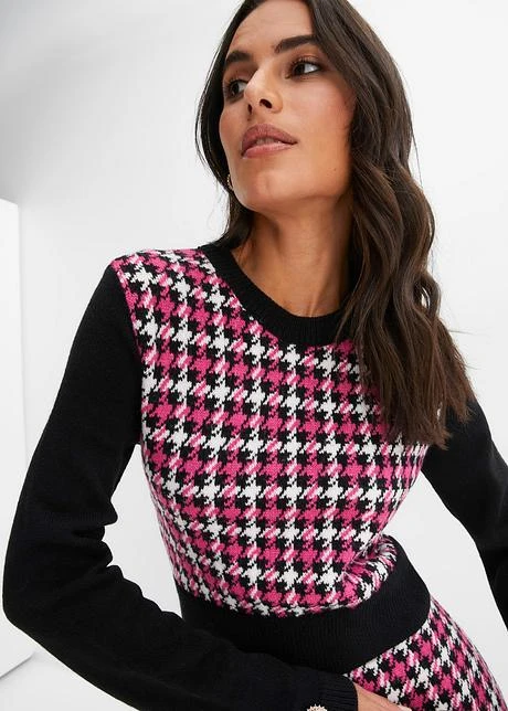 Robe En Maille Avec Boutons Décoratifs 5 Robe En Maille Avec Boutons Décoratifs – Image 5