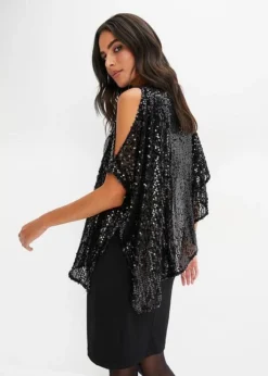 Robe à épaules Dénudées à Paillettes -Mode Femme 23180353 yaeCQIPH
