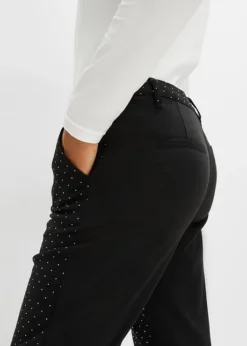 Pantalon Avec Application En Strass -Mode Femme 23181312 fHaVDbuN