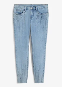 Jean Skinny Avec Application En Strass