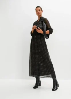 Robe Longue à Effet Brillant 9 Robe Longue à Effet Brillant -Mode Femme 23181455 gD1Lks39