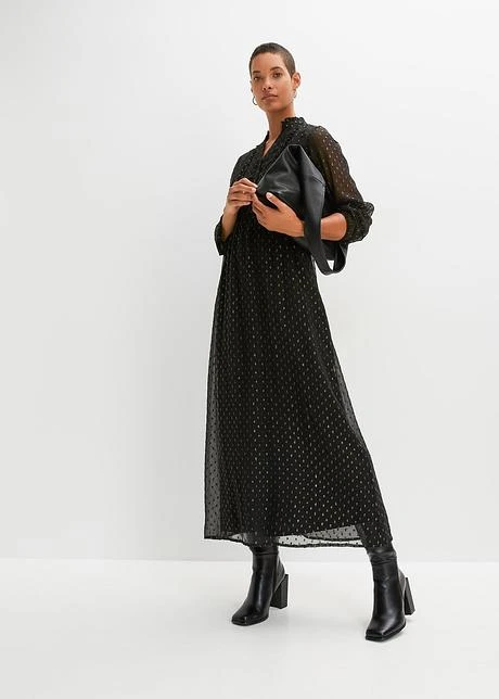 Robe Longue à Effet Brillant 4 Robe Longue à Effet Brillant – Image 4