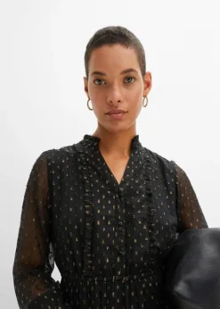 Robe Longue à Effet Brillant 10 Robe Longue à Effet Brillant -Mode Femme 23181457 6EIt4qtW