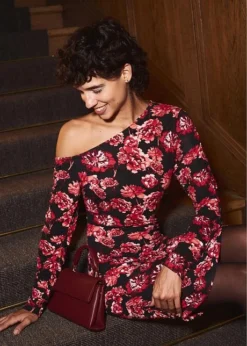 Rainbow Robe à épaule Découverte -Mode Femme 23184399 6dv1NaxN