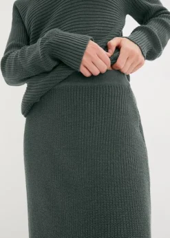 Jupe En Maille, Légèrement évasée -Mode Femme 23185746 ZedOTFPS