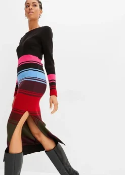 Robe Longue En Maille -Mode Femme 23187862 Q3H1Dqnf