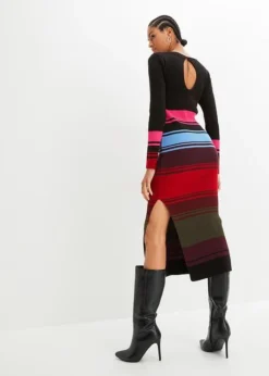 Robe Longue En Maille -Mode Femme 23187867 BOEMcFqV