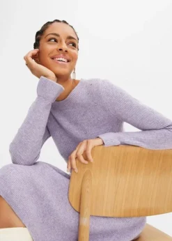 Robe En Maille Avec Application En Strass -Mode Femme 23188248 bH3odzNL