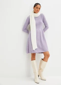 Robe En Maille Avec Application En Strass -Mode Femme 23188251 iqf431ZQ