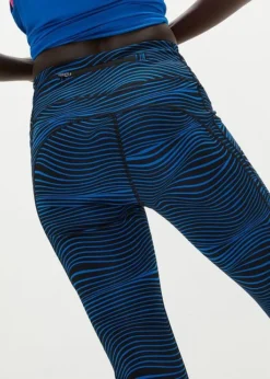 Legging De Sport Imprimé Avec Poche Pour Portable, Séchage Rapide -Mode Femme 23191384 S5ERNAbf