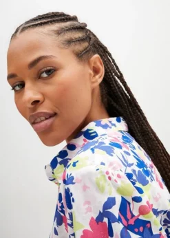 Blouse Longue Et Ample, Manches Longues -Mode Femme 23193430 TSeQNnLL