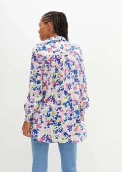 Blouse Longue Et Ample, Manches Longues -Mode Femme 23193435 9YbE7b6j