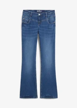 Jean Bootcut Mid Waist, Stretch