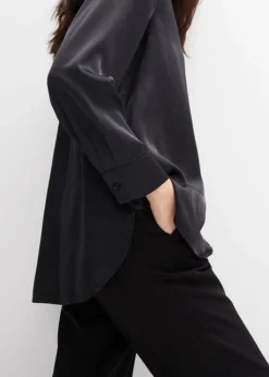 Chemisier En Satin -Mode Femme 23197570 1QckEAXK