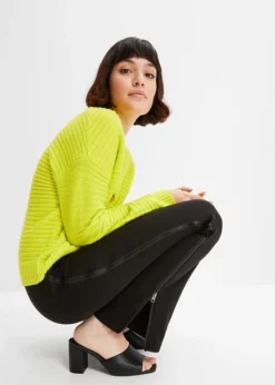 Rainbow Legging évasé Avec Zip -Mode Femme 23197625 MikIs7U6