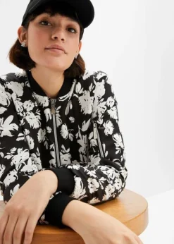 Blouson à Imprimé Floral -Mode Femme 23197988 hFgbDl5T